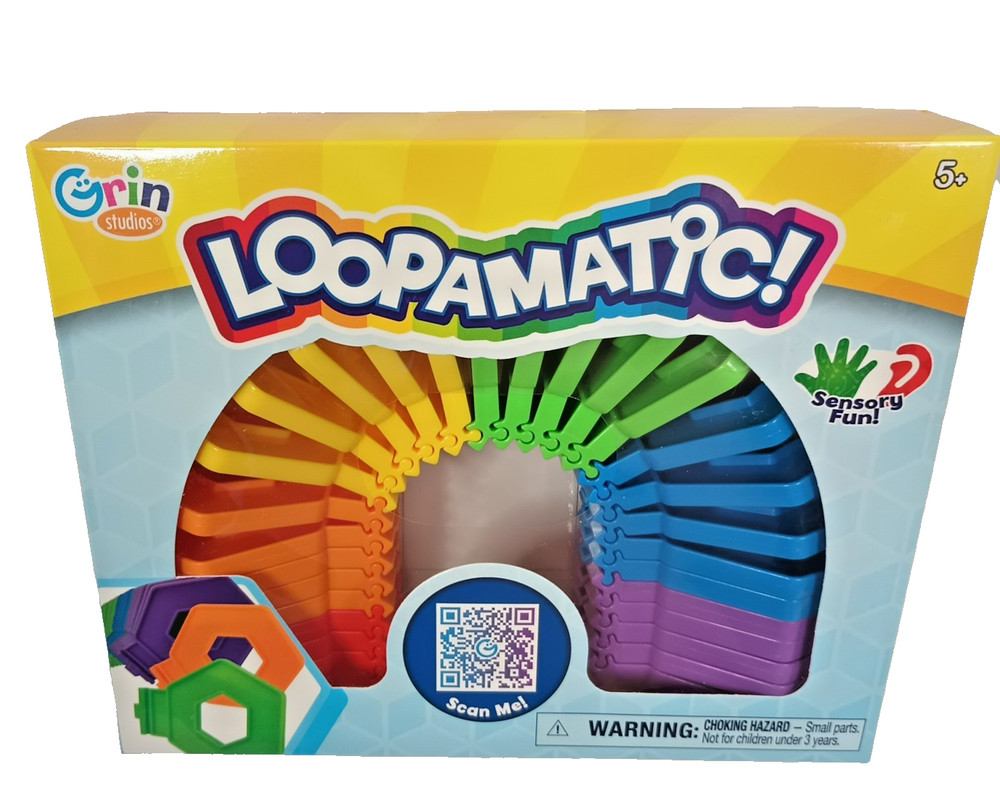 Grin Studios Loopamatic! Sensory Fun Fidget Toy NEW  5+