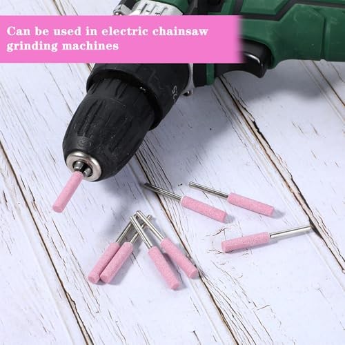 32 Pcs Diamond Chainsaw Sharpener, 7/32 Inch Chainsaw Sharpening Kit High
