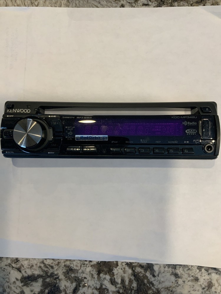 kenwood faceplate kdc-mp342u Face - UNTESTED
