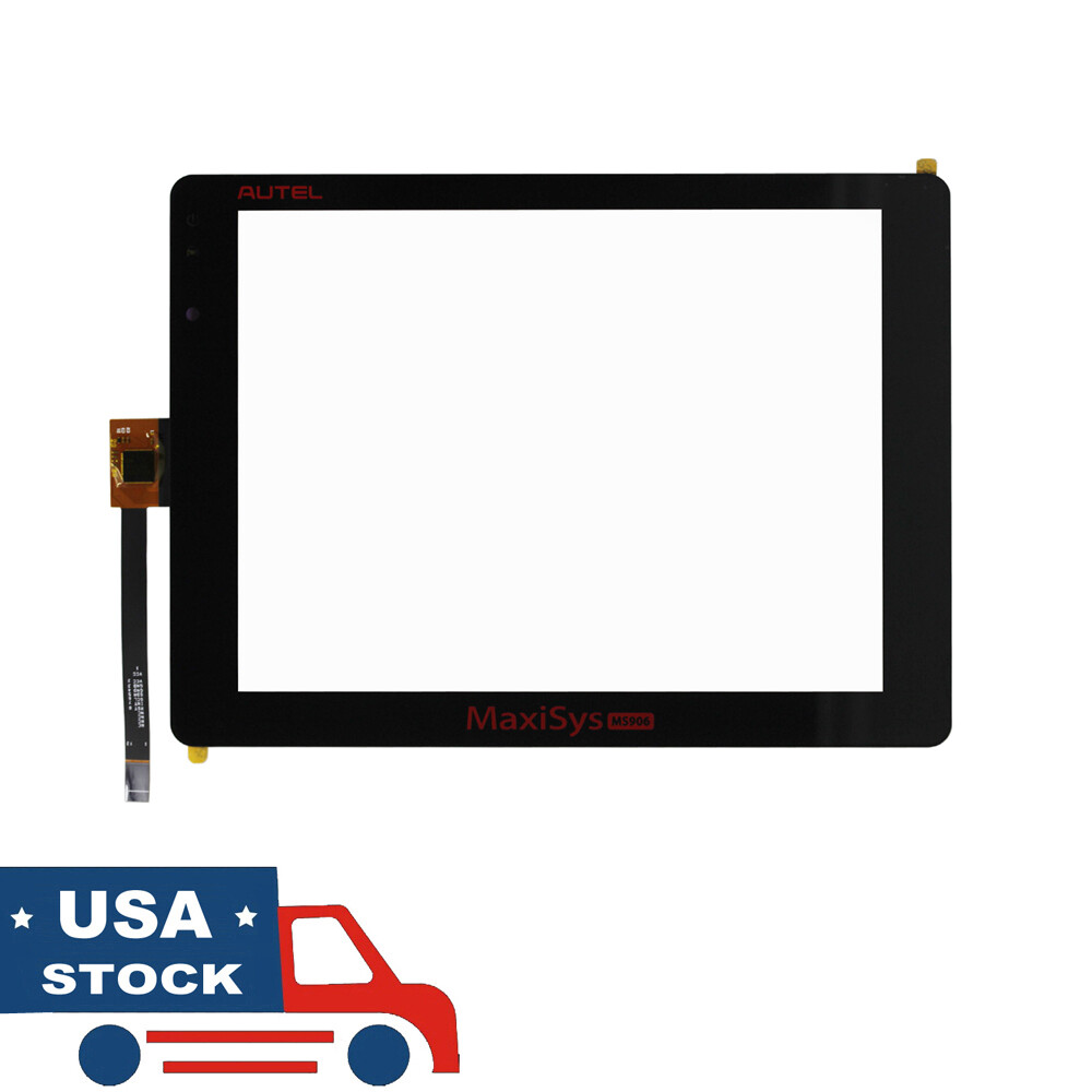 Touch Screen Panel Digitizer For Autel MaxiSys MS906 MS906S MS906BT MS906TS USA