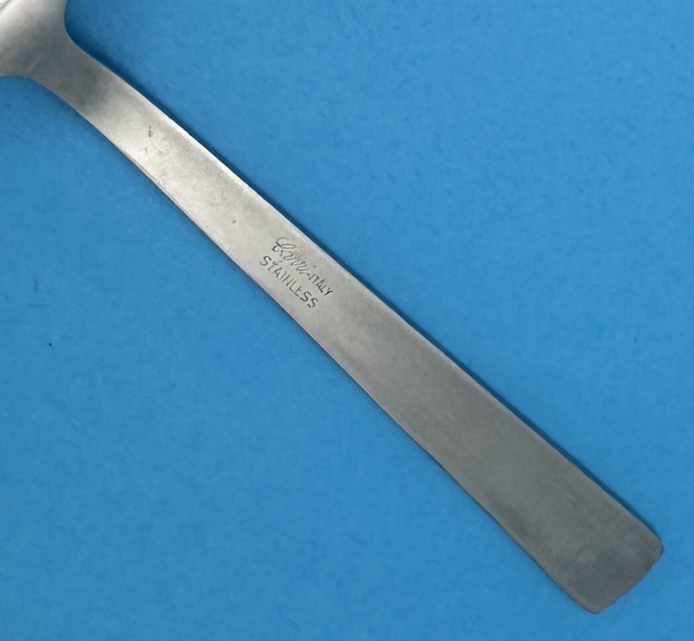 2 CAPRI ITALY CAP2 STAINLESS FLATWARE MCM MEDIUM COLD MEAT SERVING FORKS 7"