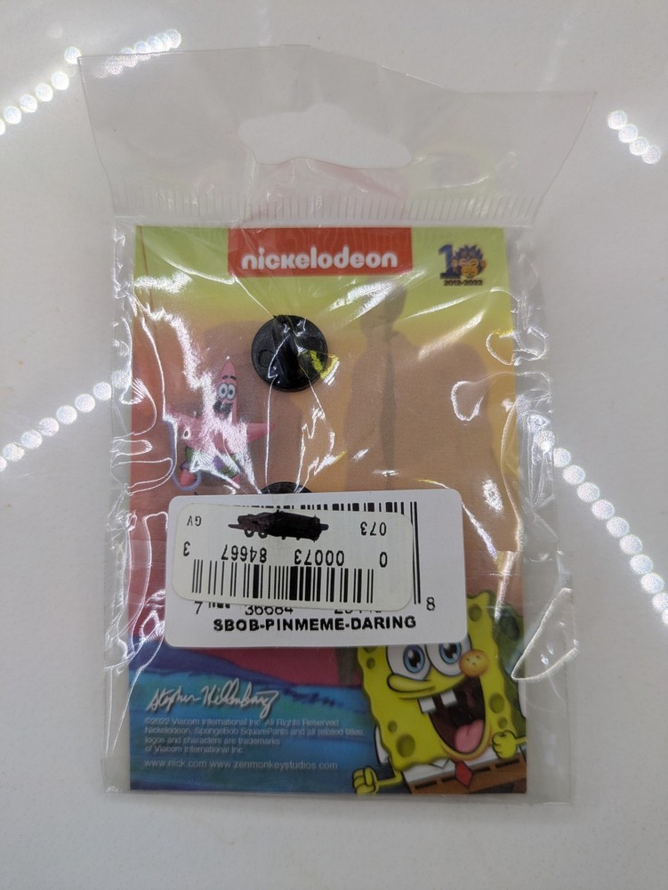 Squidward Daring Today Spongebob Enamel Pin Nickelodeon Universal Studios FL