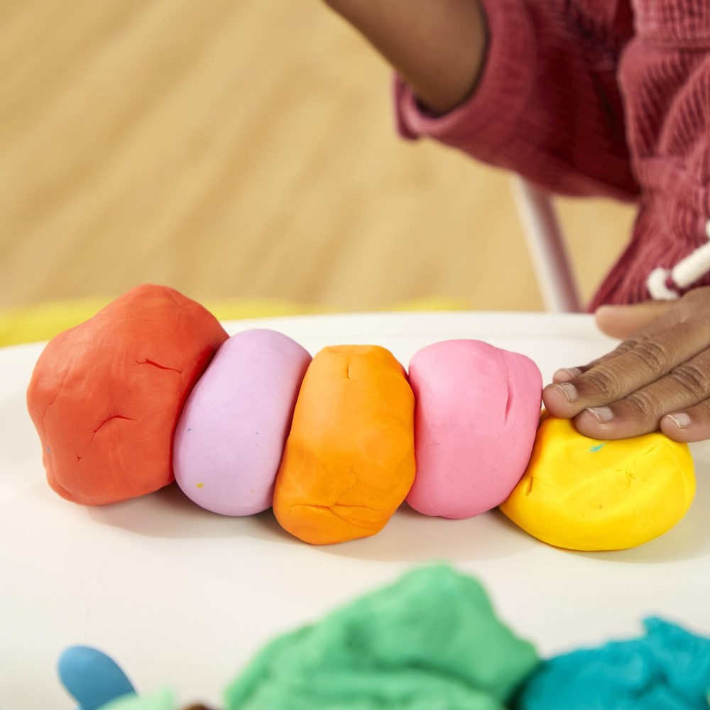 Play Doh Modeling Compound 10-Pack Case of 10 Count(Pack 1), Multicolor