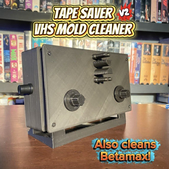 Tape Saver V2 VHS Mold Removing System Video Cassette Tape Cleaning Machine