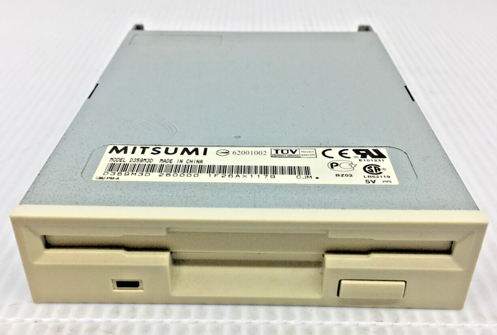 Mitsumi 3.5" Floppy Disk Drive D359M3D Beige Bezel- UNTESTED