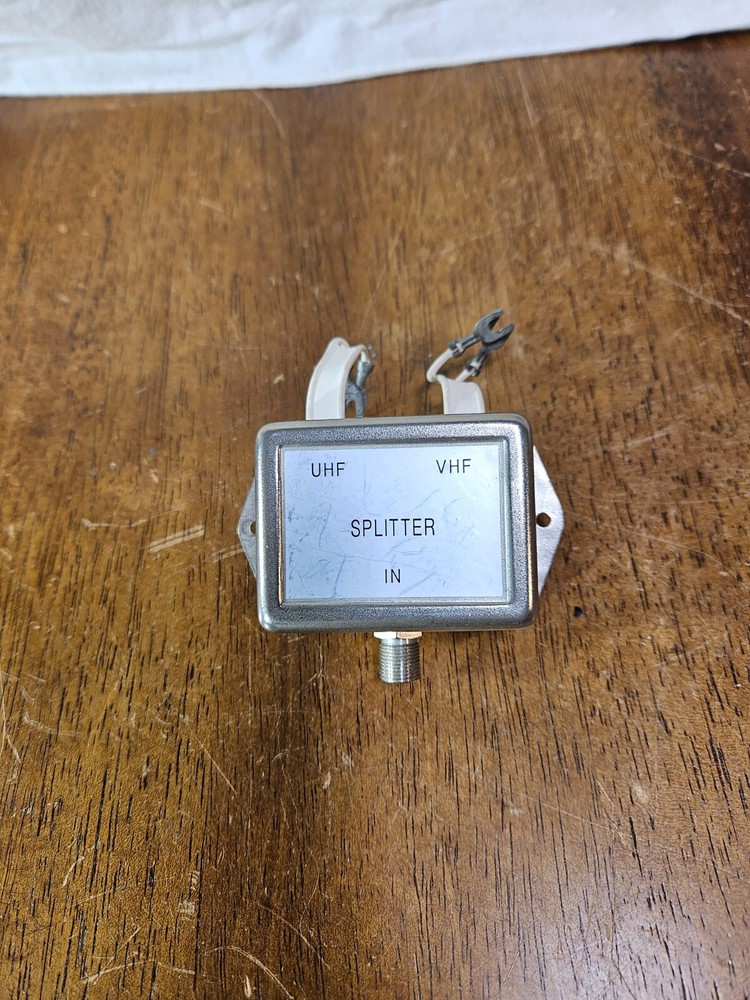 Vintage VHF UHF Cable Splitter