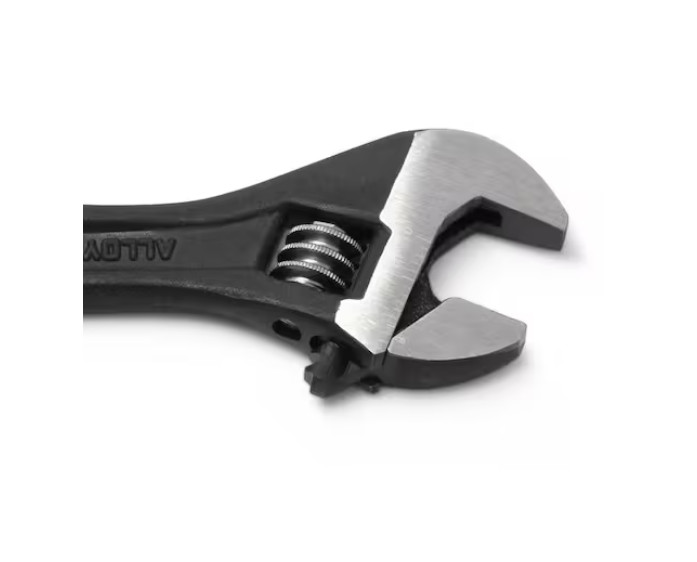 4 in. Black Oxide Adjustable Wrench