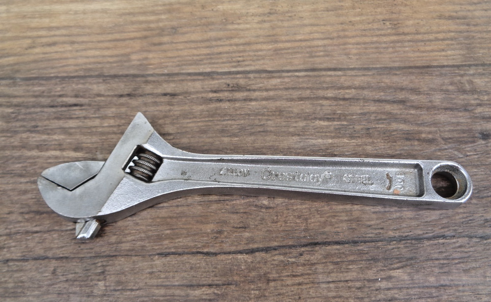 CRESCENT 6" Adjustable Wrench Crestoloy USA