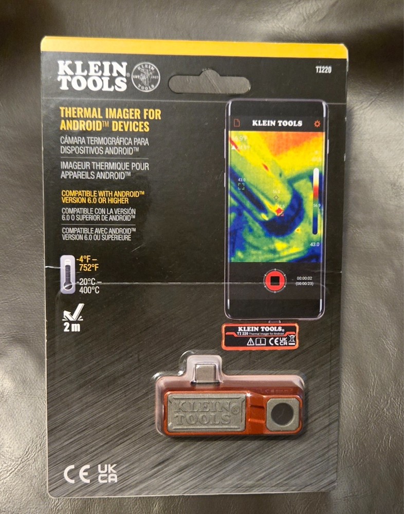 Klein Tools TI220 Thermal Imager for Android Devices, Thermal Imaging Camera,...
