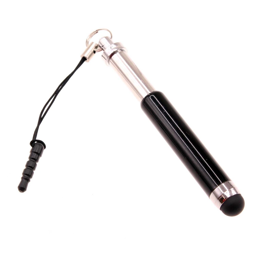 For Galaxy A05/A06/A07 - Black Stylus Touch Pen Extendable Compact Lightweight