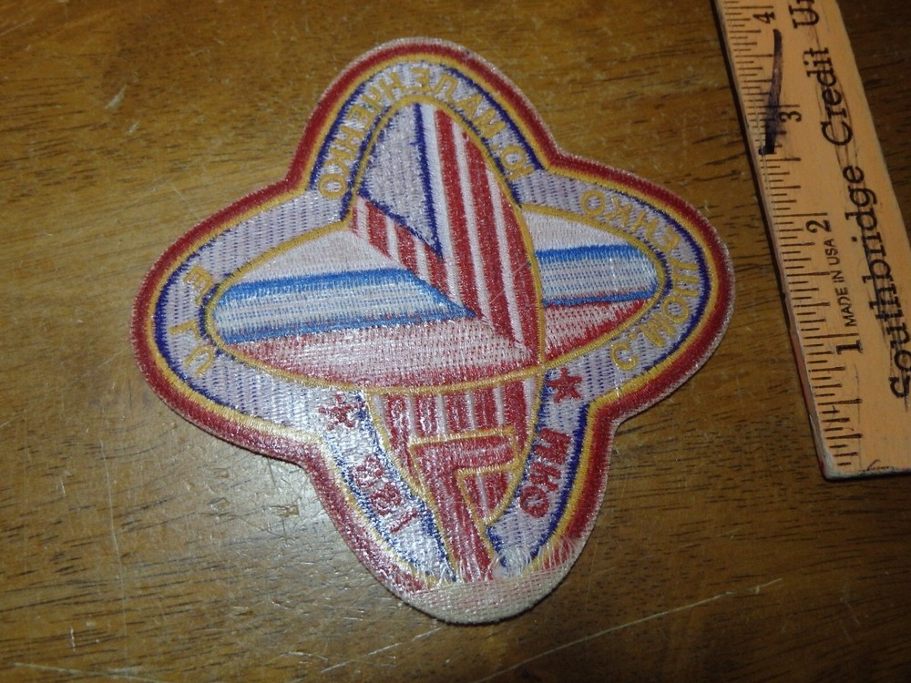 SSI MRC SPACE MISSION SHUTTLE ELU PATCH BX 25#1
