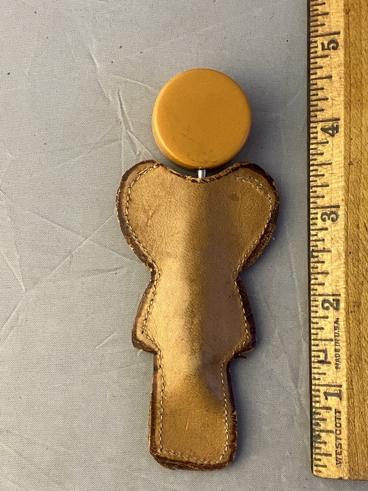 Rare Catalin Art Deco Bakelite Corkscrew W/Original Sheath