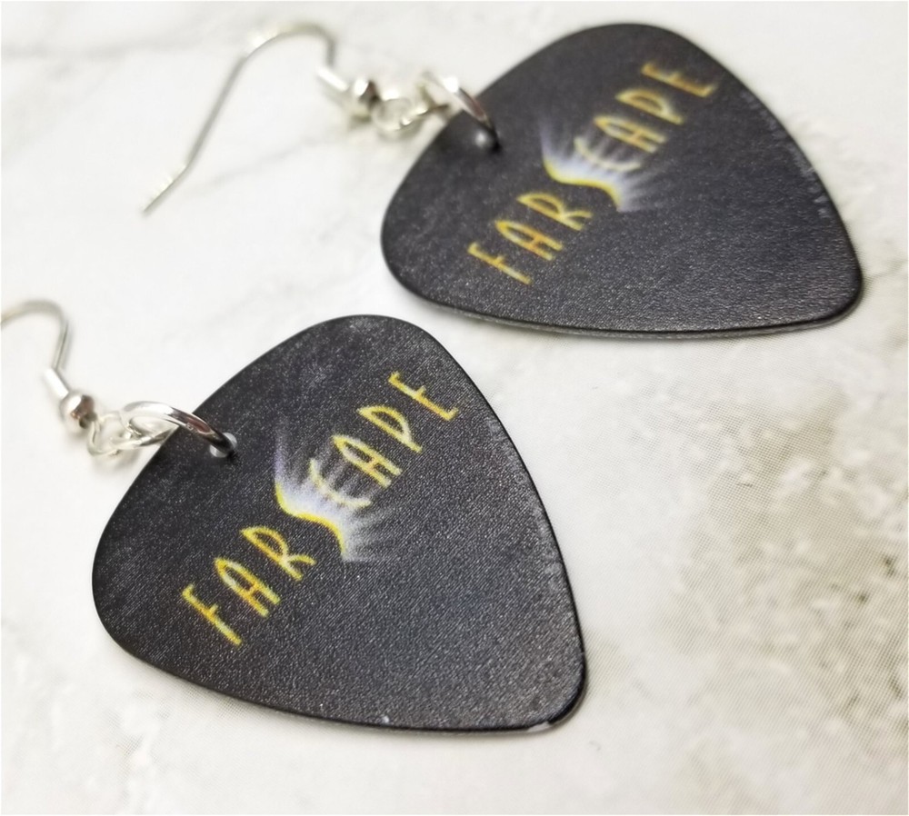 Farscape Guitar Pick Earrings