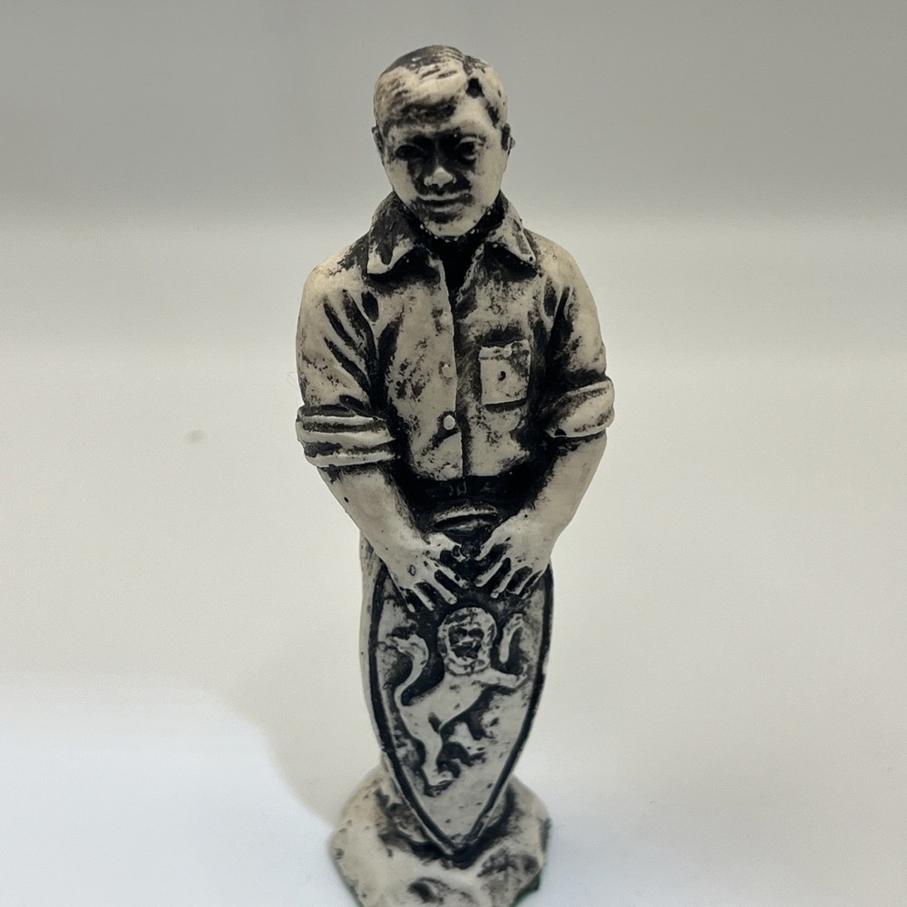 Stone chess pieces hand-painted