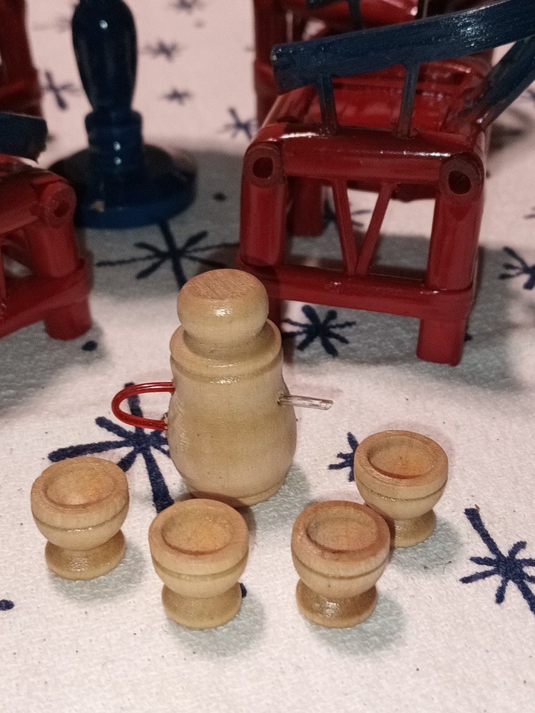 Spider Man Mini Bamboo Table Set