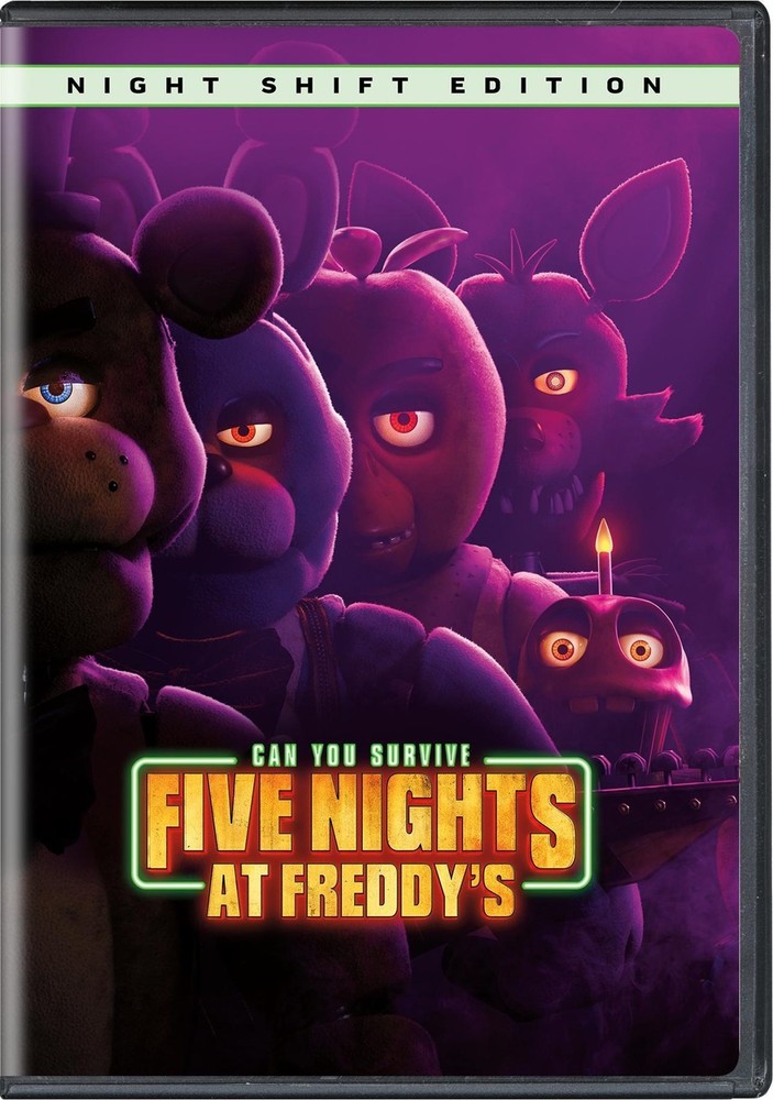 Five Nights at Freddy's DVD NEW