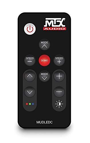 MTX MUDLEDC LED Remote Control and Harness for RGB LED Enabled Devices
