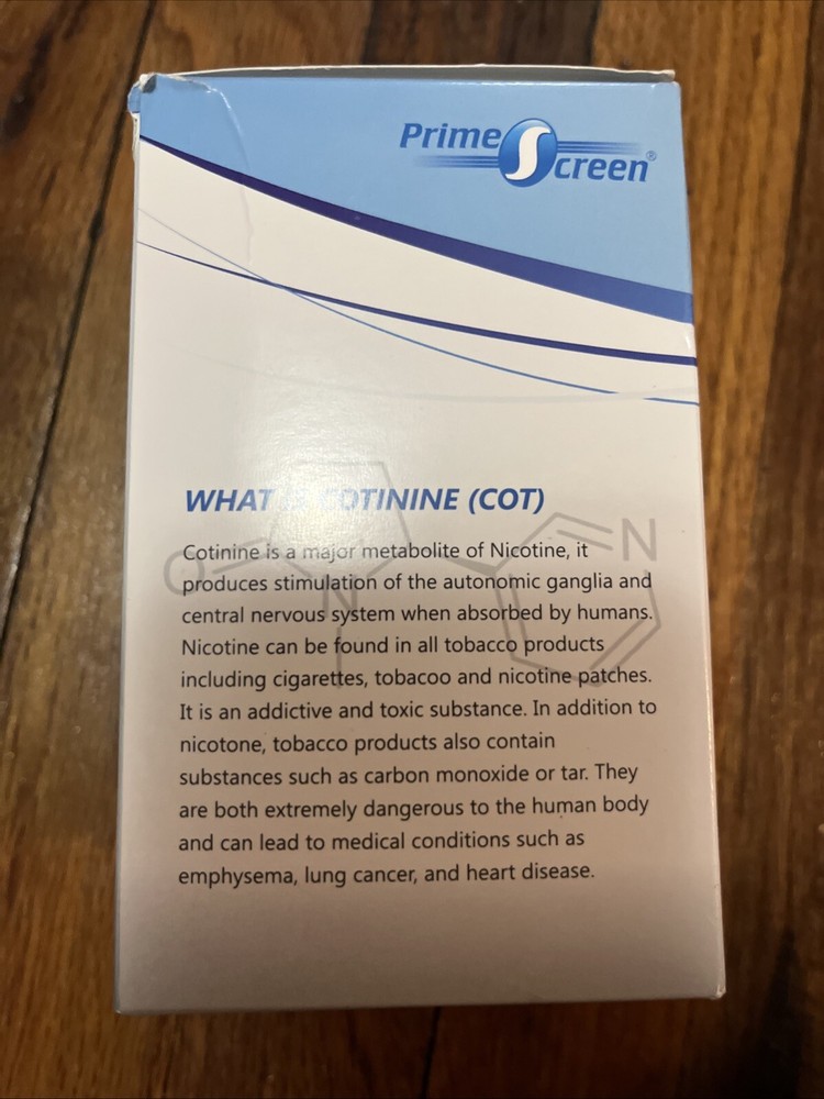 Prime Screen Single Drug Urine Test