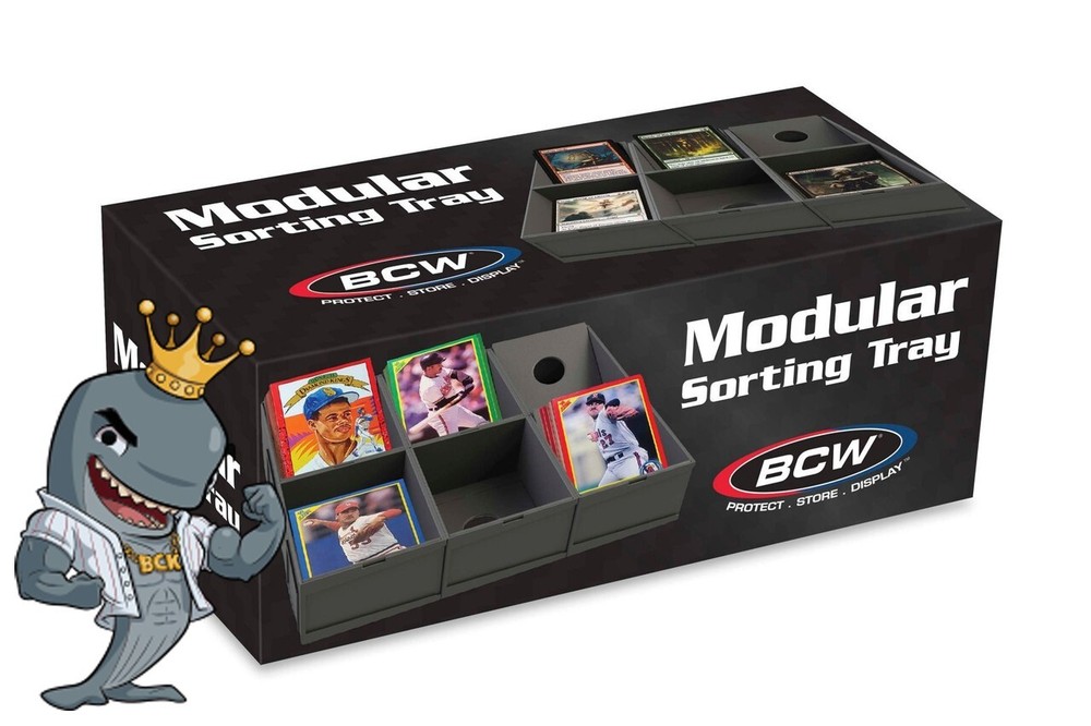 BCW Modular Sorting Tray 6 Cells/Box FREE SHIP