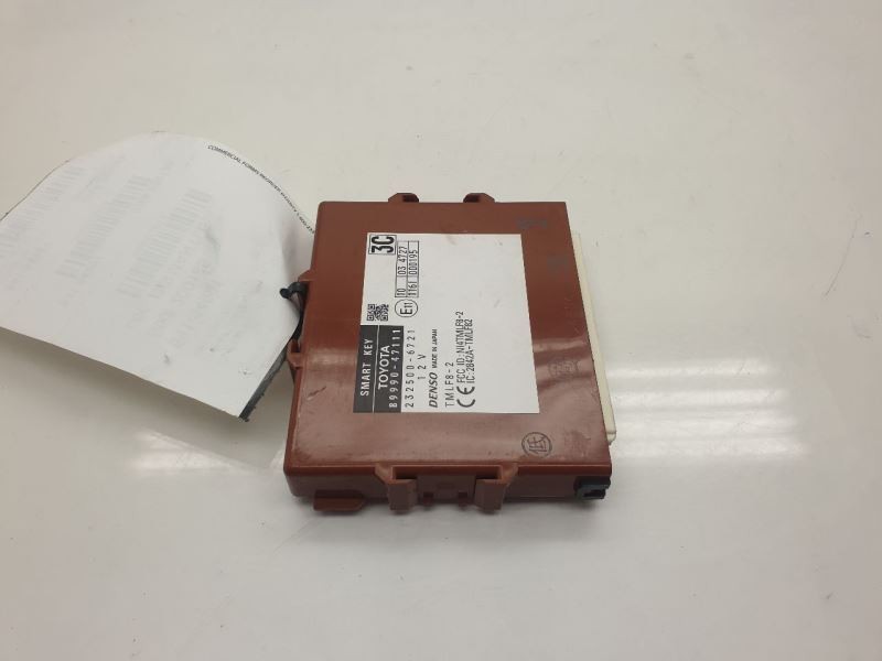 12-14 TOYOTA PRIUS THEFT-LOCKING SECURITY CONTROL MODULE ECM ASSEMBLY