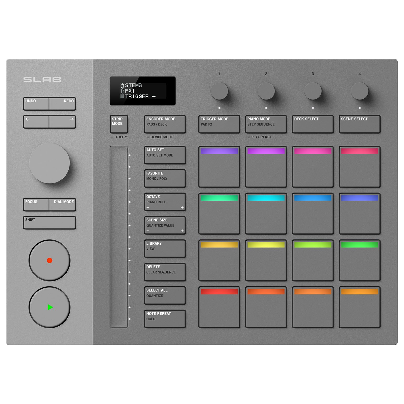 AlphaTheta SLAB Music Production Controller for Serato Studio