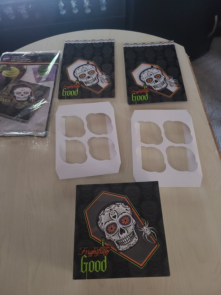 Wilton Sugar Skull Cupcake Boxes