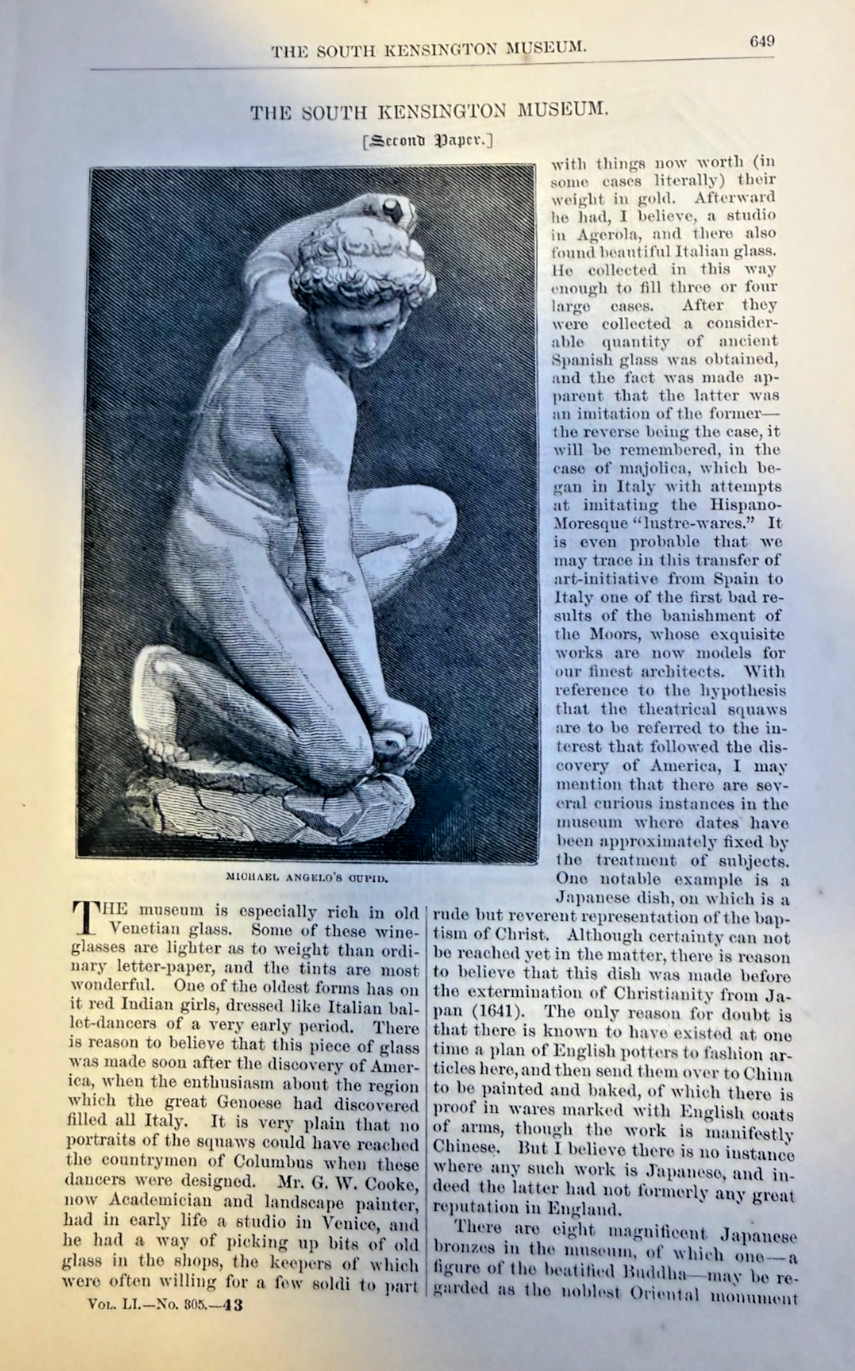 1875 England South Kensington Museum Part 2 illustrated