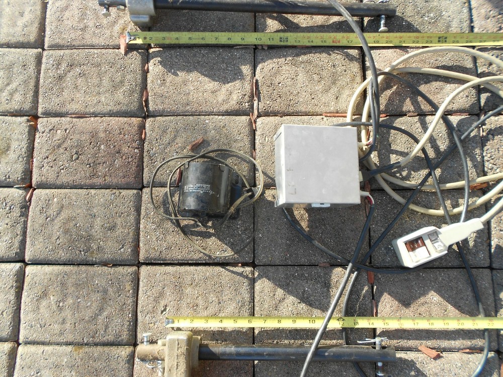 2 linear actuators, controller, wired remote, and bed vibrator from electric bed