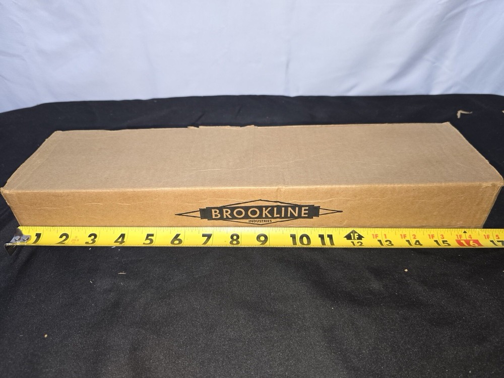 BROOKLINE INDUSTRIES Door Handle W/ Pull Plate 54-908 US10 Bronze