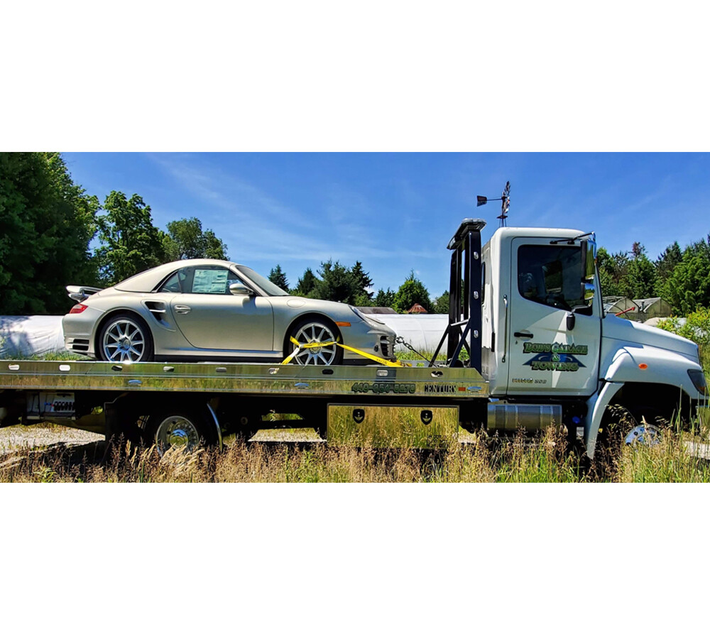 8 Point Roll Back Tie Dow System w/ Chain End - 18ft