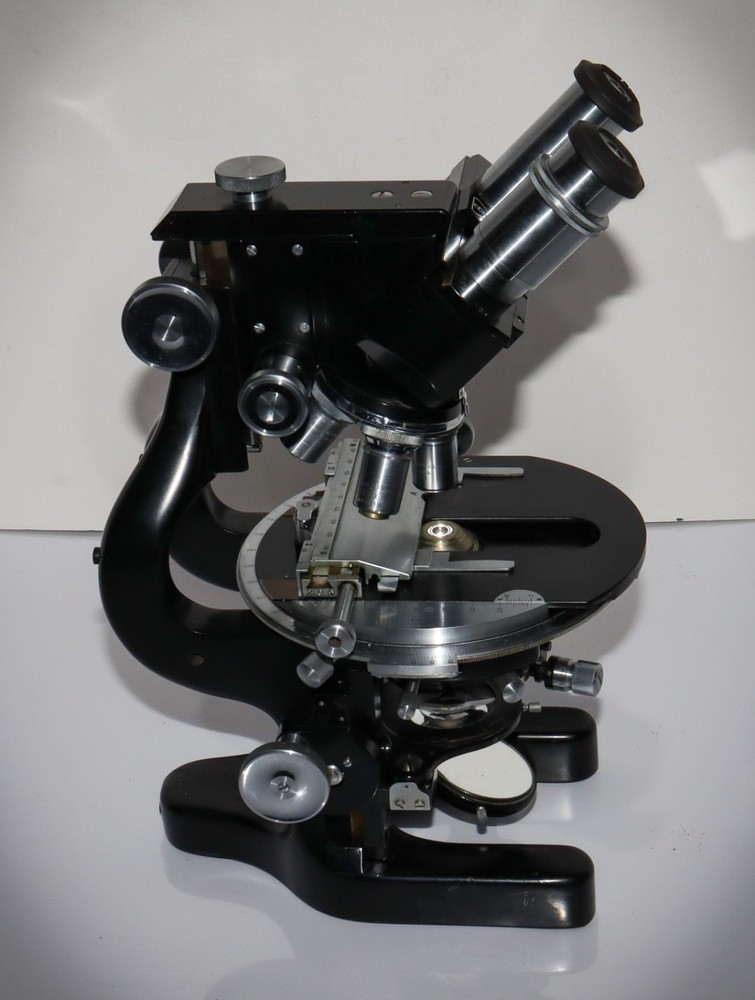 Antique Bausch & Lomb DDE Research Microscope