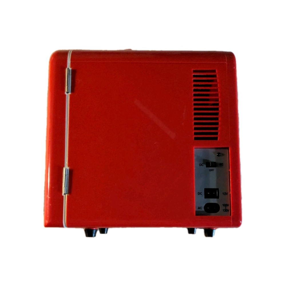 Coca-Cola Mini Refrigerator W/ Wall & Auto Power Cords