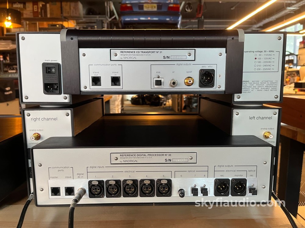 Mark Levinson No. 31 Top Loading CD Transport w/ No. 30 Reference Digital Proces