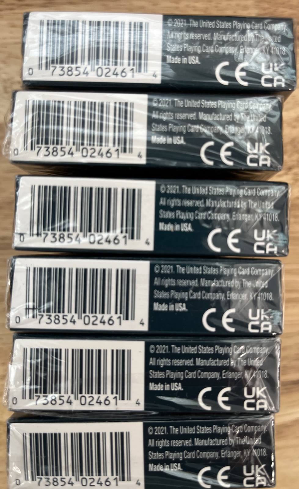 Bicycle Aureo Playing Cards Lot of 6 Sealed New