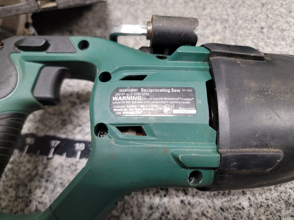 Masterforce FlexPower 20-Volt Cordless 4-Tool Combo Kit