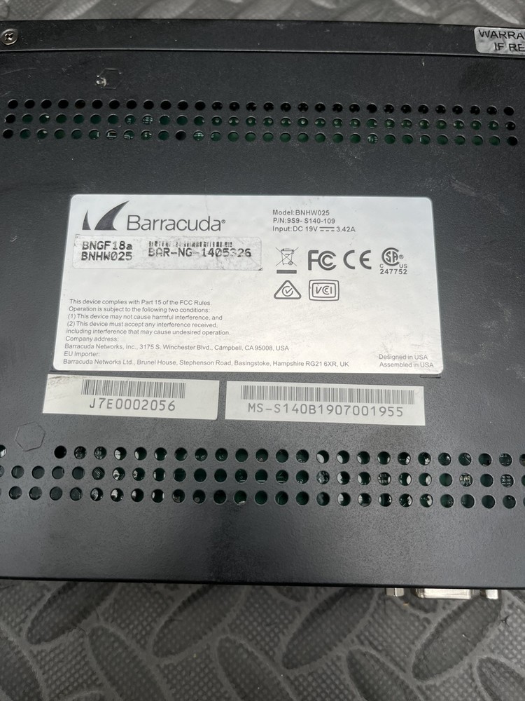 Barracuda F18 BNHW025