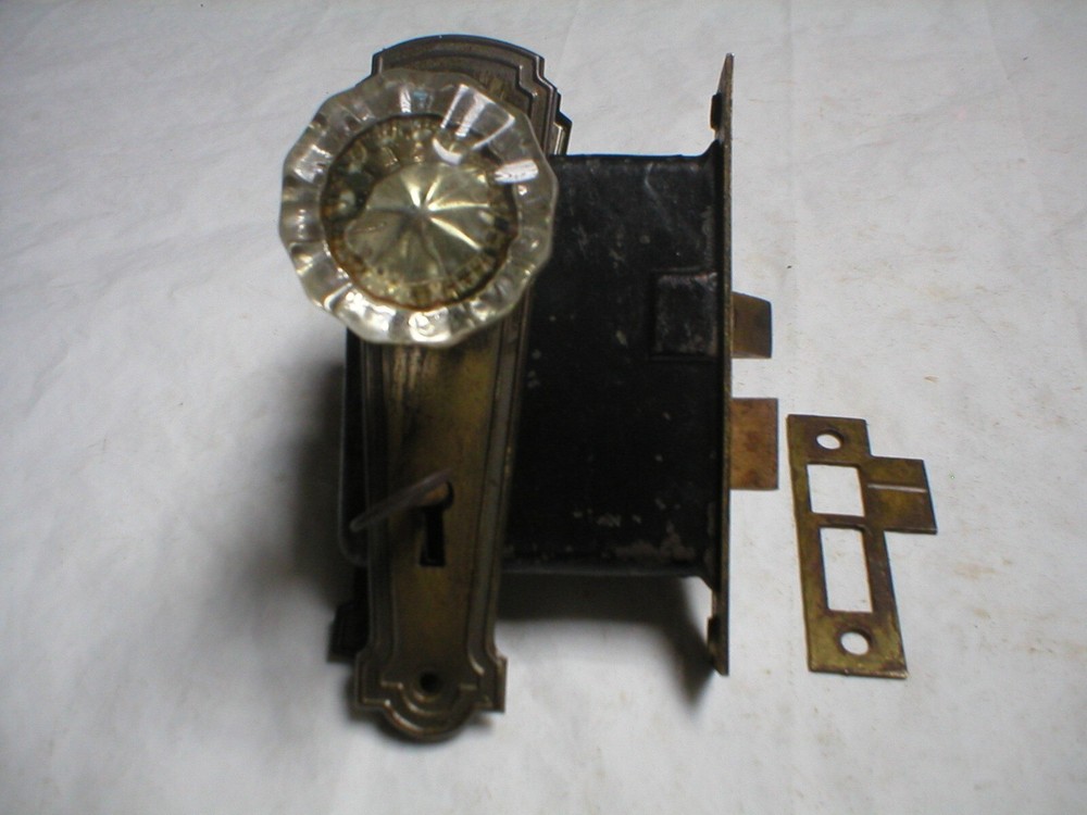 Antique Art Deco Era Door Hardware