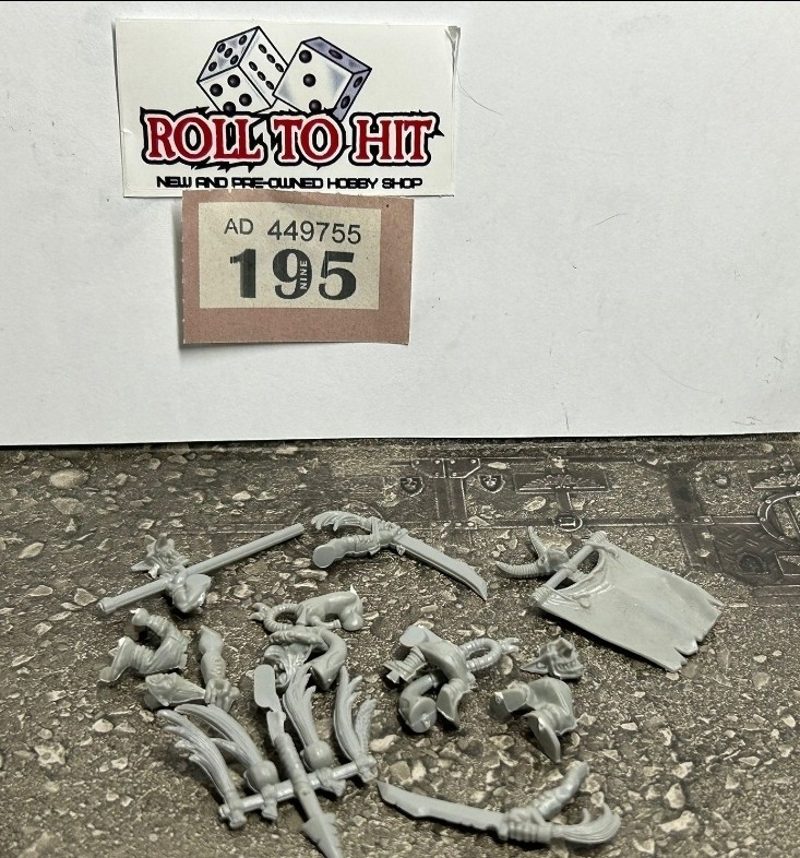 Warhammer The Old world Orcs And Goblins Goblin Command Bits Pack