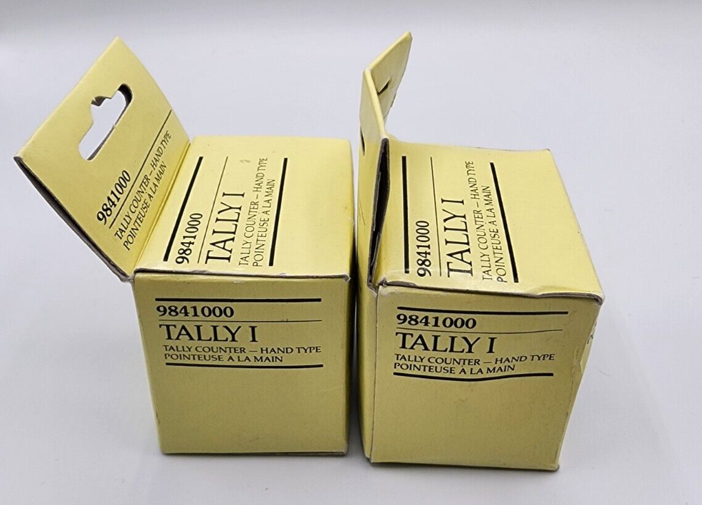 NEW QUARTET Tally Counter-Hand type 4-Digit Display