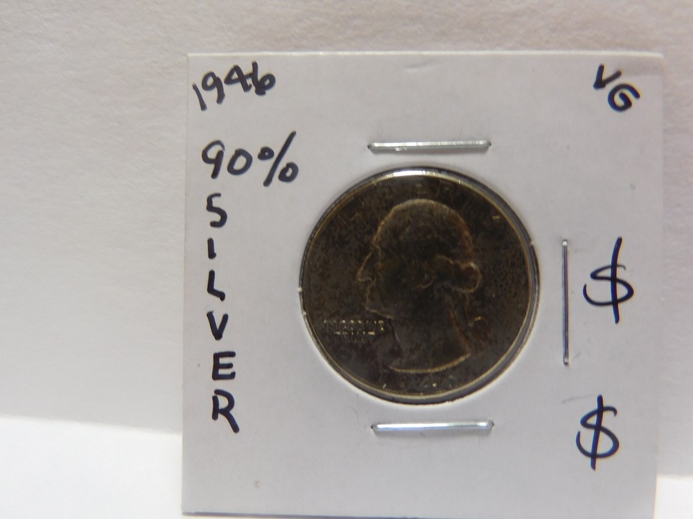 1946 WASSHINGTON QUARTER  GOOD CONDITION