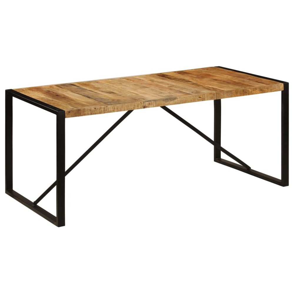 Dining Table Kitchen Table Dining Room Dinner Table Solid Mango Wood vidaXL