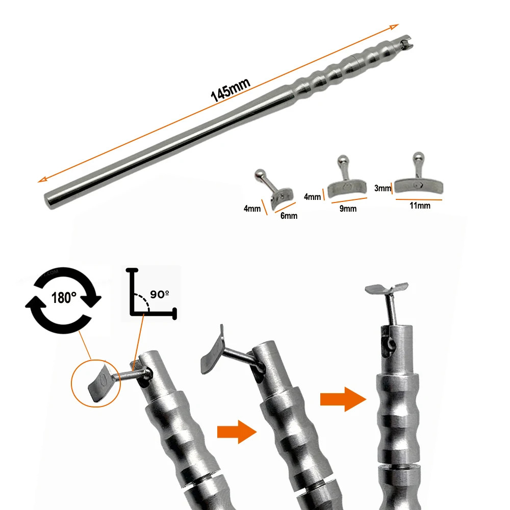 Dental Implant Gingival Protecting Socket Shield Retractor Protector Gum Separat