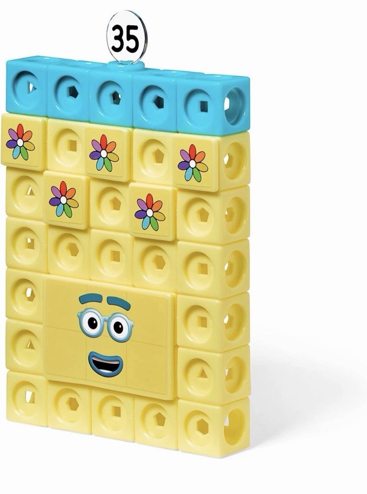 Numberblocks Mathlink Cubes Set Kids Educational Toys Preschool Learning