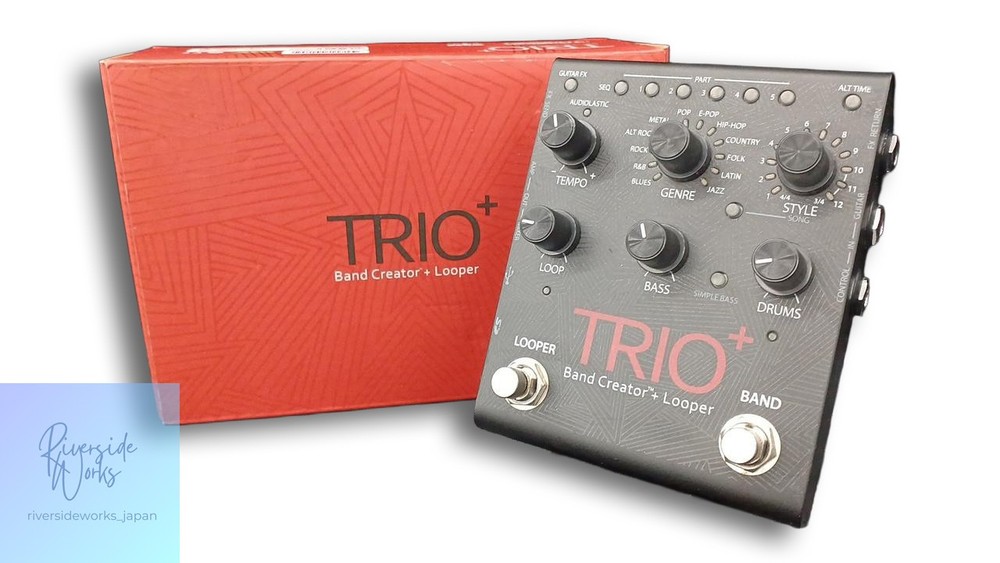 DIGITECH TRIO+ Effect Pedal Band Creator Feature JP