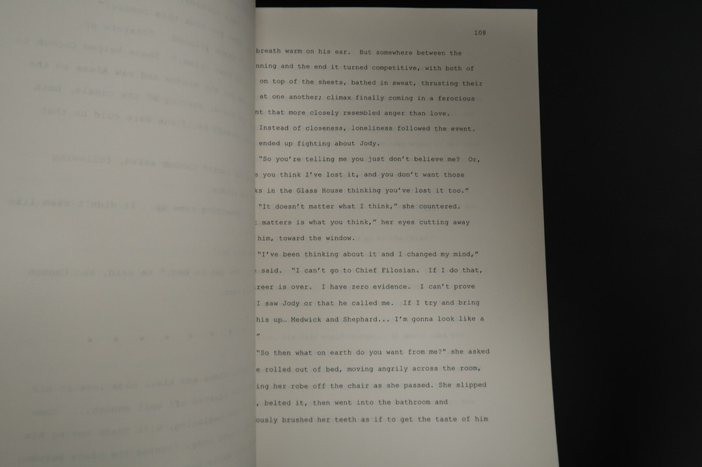 Original Book Script The Viking Funeral Stephen Cannell Studios Collection 2000