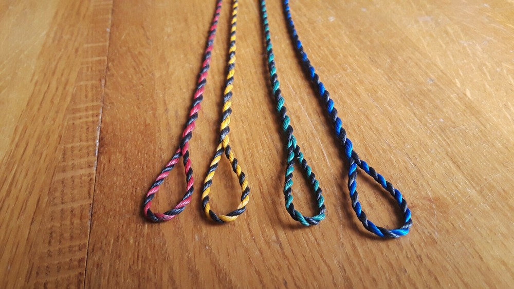 Flemish Twist Bow String - D97/"Fast Flight" - Black & Classic Colors