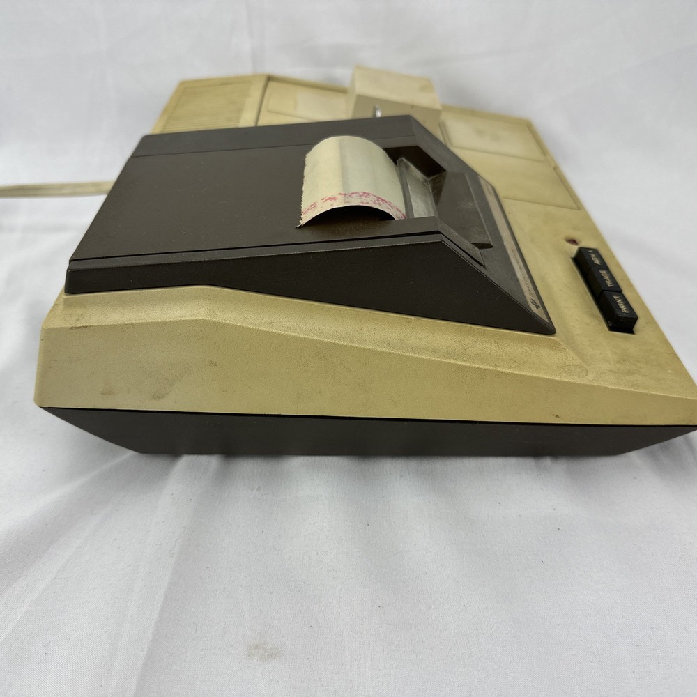 Texas Instruments PC-100C Thermal Print Security Cradle - UNTESTED Rare Vintage