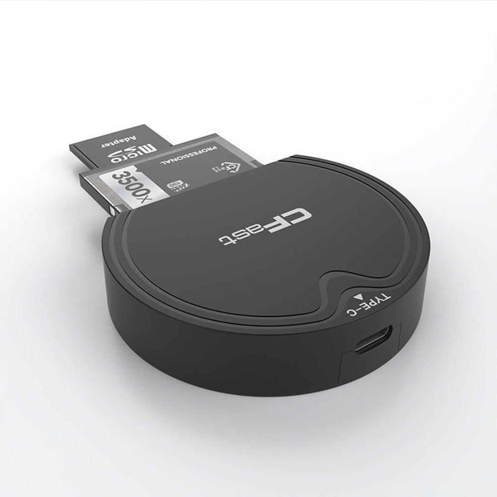 10Gbps CFast 2.0+SD Memory Card Reader USB3.2 Gen2 High Speed DATA Card Adapter