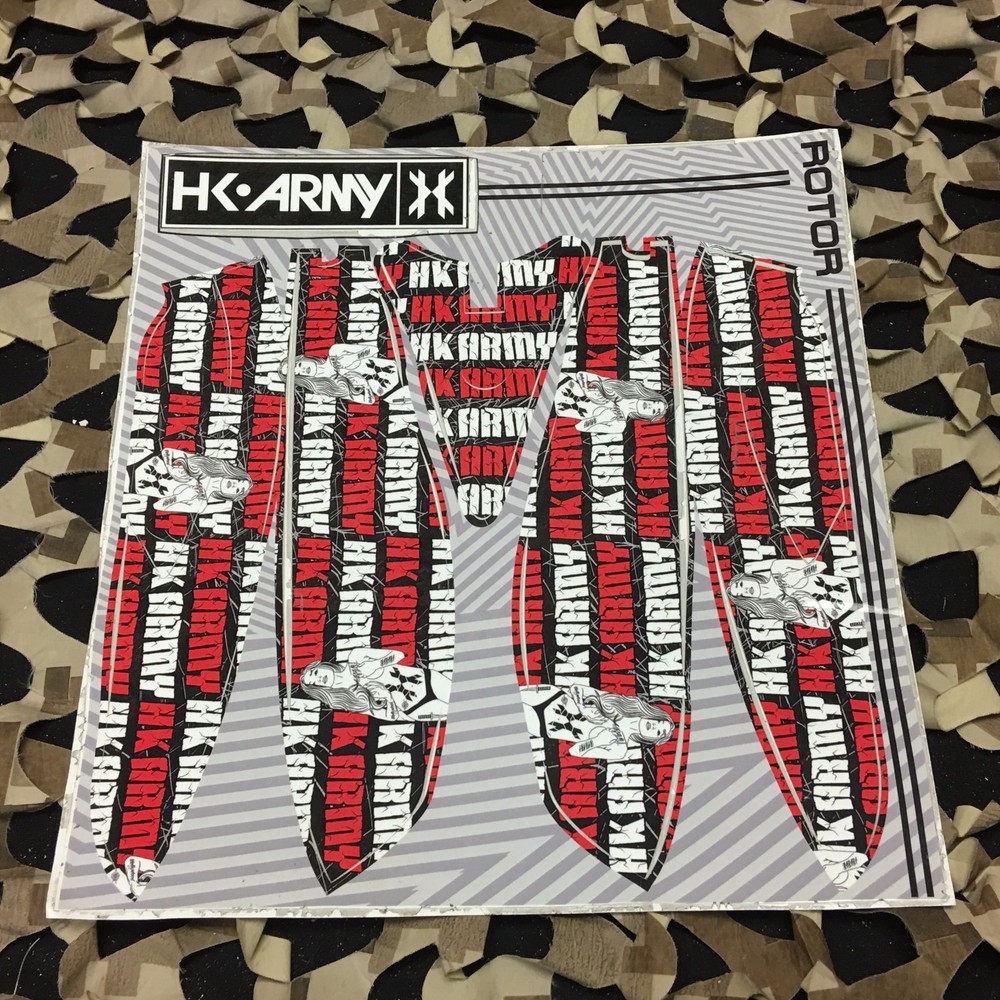 NEW HK Army Paintball Rotor Loader Wrap - RockHer Red