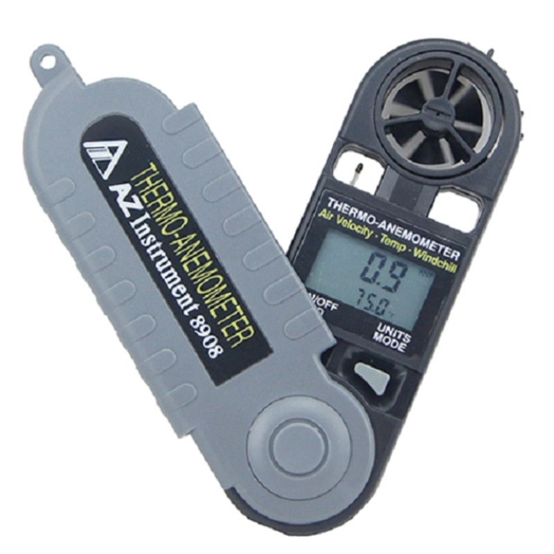 AZ-8908 Mini Windspeed Meter Anemograph Anemometer Meter Smart Tool✦Kd